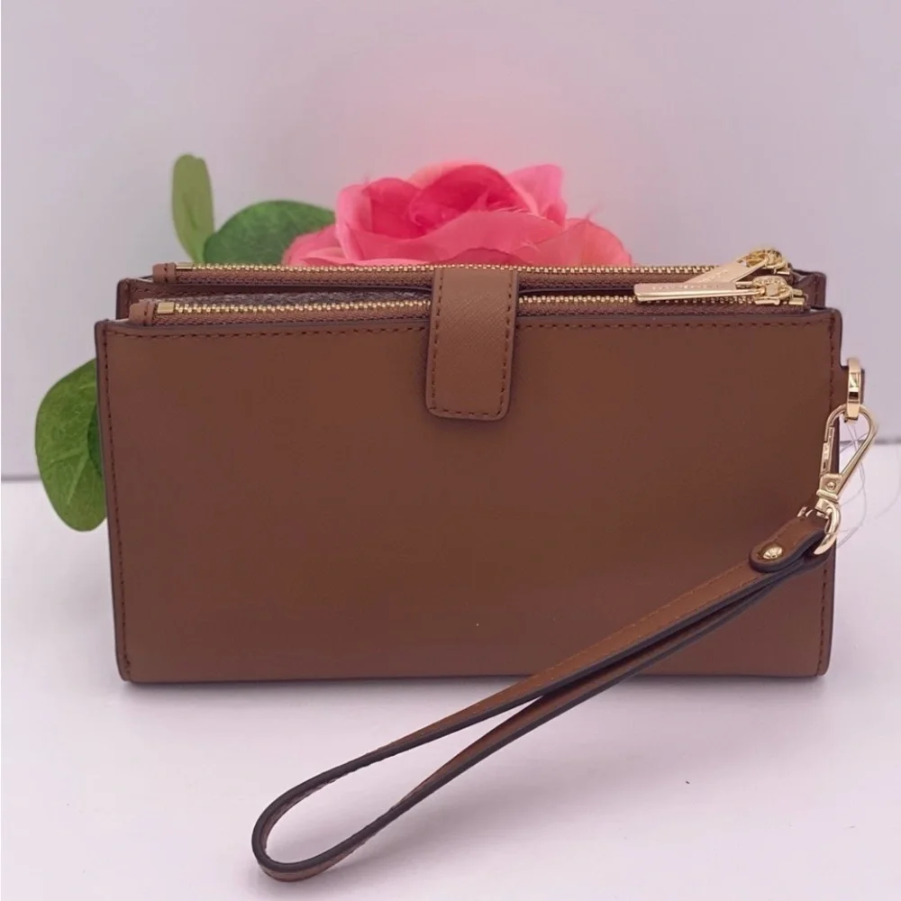 Michael Kors DoubleZip Wallet Wristlet Luggage